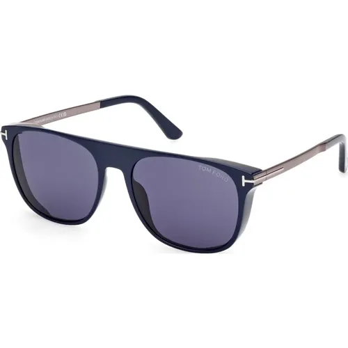 Klassische Sonnenbrille , unisex, Größe: 55 MM - Tom Ford - Modalova