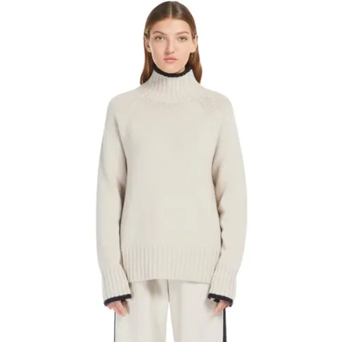 Luxuriöser Woll Rollkragenpullover , Damen, Größe: M - Max Mara - Modalova