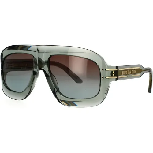 Modern Geometric Sunglasses with Signature Design , unisex, Sizes: 58 MM - Dior - Modalova
