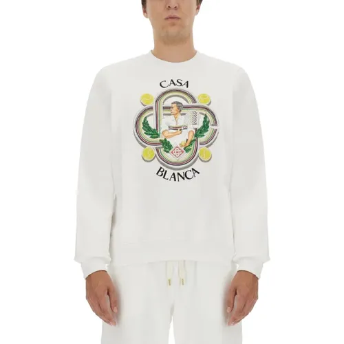 Logo Sweatshirt Regular Fit 100% Baumwolle - Casablanca - Modalova