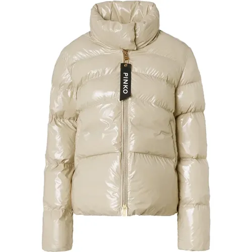 Kristall Nylon Damen Steppjacke , Damen, Größe: M - pinko - Modalova