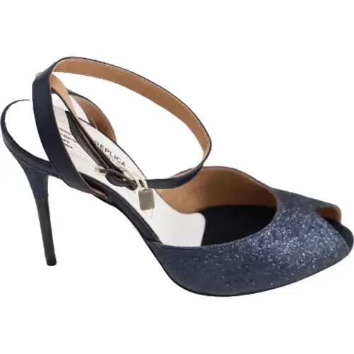 Pre-owned Polyester heels , female, Sizes: 3 1/2 UK - Maison Margiela Pre-owned - Modalova