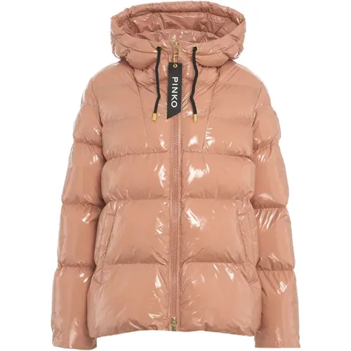 Quilted Eco Down Jacket Eleodoro , female, Sizes: 2XS, S, M, XS - pinko - Modalova