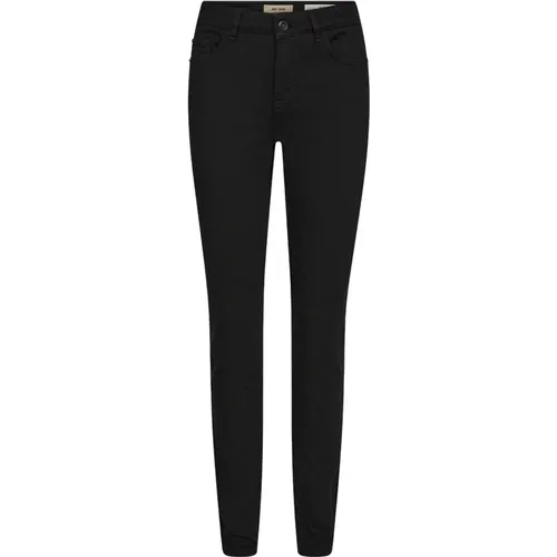 Deluxe Slim-Fit Jeans , female, Sizes: W29, W27, W33, W25, W32, W24, W26, W28, W31, W30 - MOS MOSH - Modalova