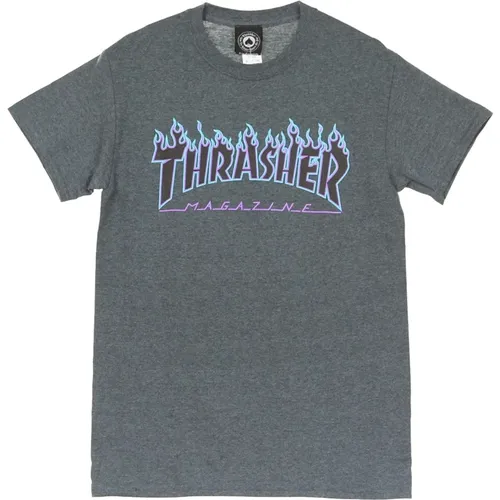 Flame Tee Herren T-Shirt Thrasher - Thrasher - Modalova