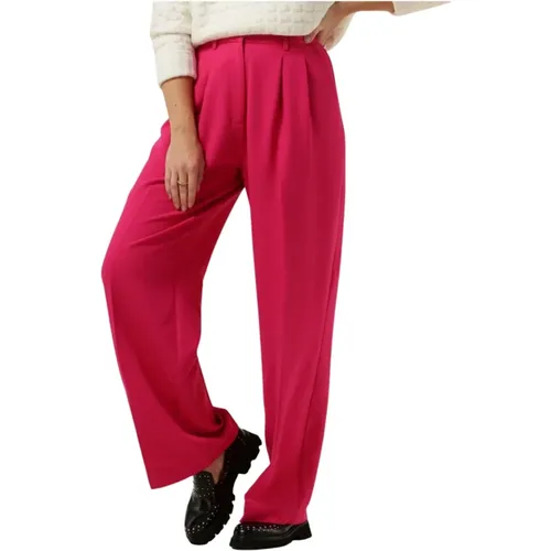 Rosa Enline Pants , Damen, Größe: M - Envii - Modalova