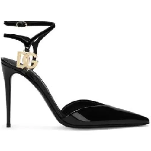 Heeled Shoes , female, Sizes: 6 UK, 4 UK, 5 UK - Dolce & Gabbana - Modalova