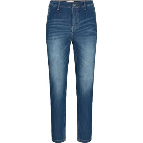 Slim-fit Jeans , Damen, Größe: S - FREEQUENT - Modalova