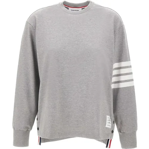 Grey Sweaters for Men , female, Sizes: S, 2XS, M - Thom Browne - Modalova