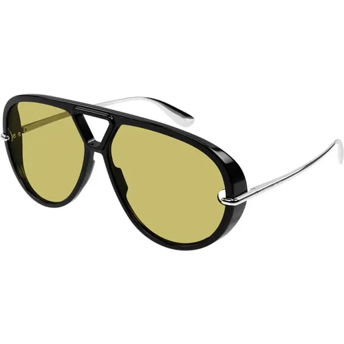 Aviator Sunglasses with Iconic Design , unisex, Sizes: 63 MM - Bottega Veneta - Modalova