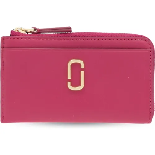 Card case with logo , female, Sizes: ONE SIZE - Marc Jacobs - Modalova