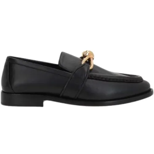 Leather Moccasin Knot Detail , female, Sizes: 6 UK, 7 UK, 5 1/2 UK, 3 1/2 UK, 3 UK, 4 UK, 4 1/2 UK - Bottega Veneta - Modalova