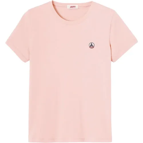 Bio-Baumwoll-Basic T-Shirt - Rosas - Jott - Modalova