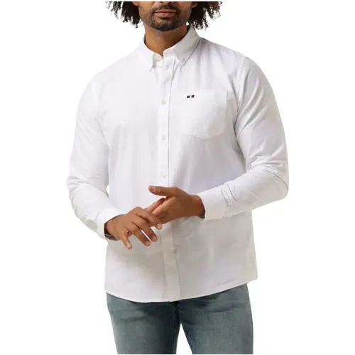 Charming Herrenhemd Weiß , Herren, Größe: S - Minimum - Modalova