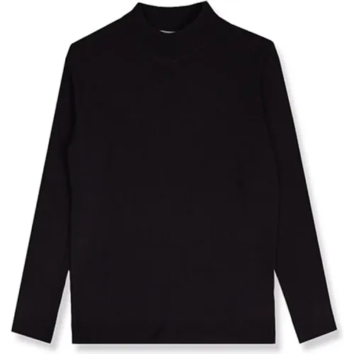 Basic Merino Pullover with Stand-up Collar , male, Sizes: S - BALDESSARINI - Modalova