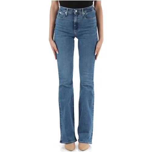 Authentic Boot Jeans Five Pocket , female, Sizes: W29, W27, W26, W28 - Calvin Klein Jeans - Modalova