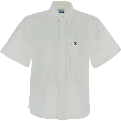 Short Sleeve Shirts Off White - Off White - Modalova