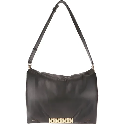 Stylish Chain Shoulder Bag , female, Sizes: ONE SIZE - Victoria Beckham - Modalova