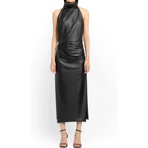 Schwarzes Metall Schlüsselring Kleid , Damen, Größe: M - 1017 Alyx 9SM - Modalova