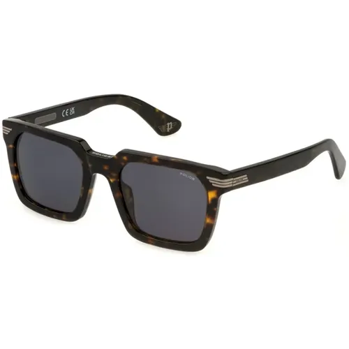 Forty 2 Sunglasses in Dark Havana , unisex, Sizes: 52 MM - Police - Modalova