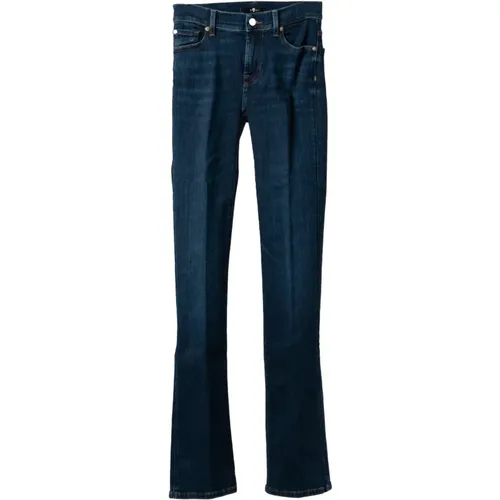 Zeitlose Bootcut Jeans , Damen, Größe: XS - 7 For All Mankind - Modalova