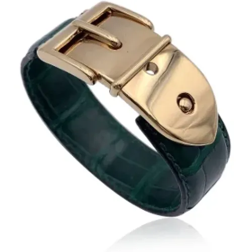 Pre-owned Leather bracelets , female, Sizes: ONE SIZE - Gucci Vintage - Modalova