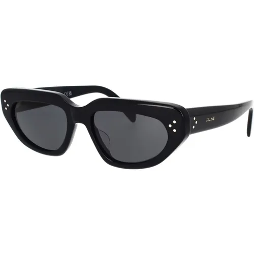 Geometric Sunglasses Cl40273U 01A , female, Sizes: 54 MM - Celine - Modalova