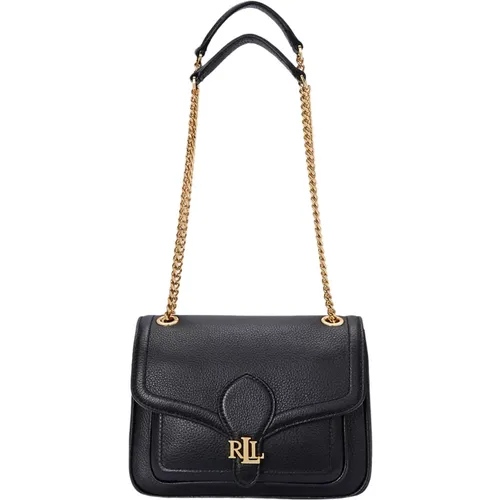 Pebbled Small Bradley Bag , female, Sizes: ONE SIZE - Ralph Lauren - Modalova