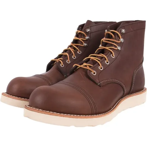 Rote Flügel Schnürstiefel , Herren, Größe: 43 EU - Red Wing Shoes - Modalova