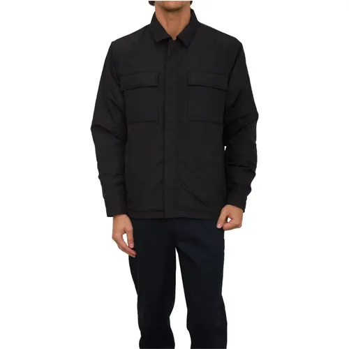 Schwarze Jacke Emporio Armani EA7 - Emporio Armani EA7 - Modalova