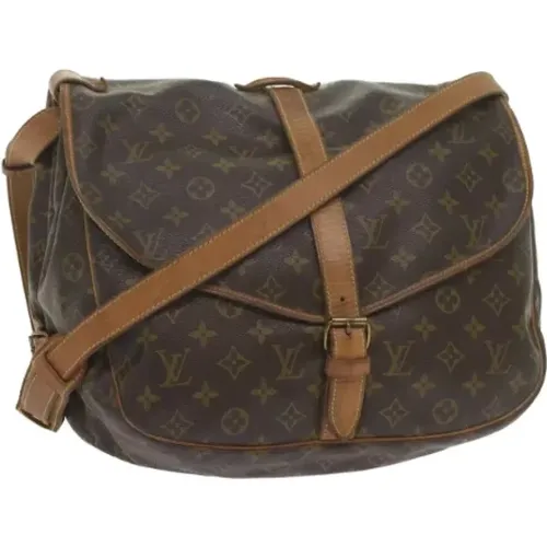 Pre-owned Leder Handtaschen , Damen, Größe: ONE Size - Louis Vuitton Vintage - Modalova