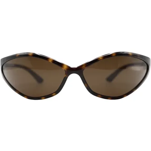 Retro Oval Sunglasses , female, Sizes: ONE SIZE - Balenciaga - Modalova
