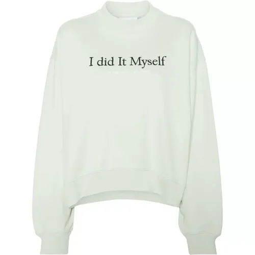 I did it myself sweatshirt , female, Sizes: XL - Axel Arigato - Modalova