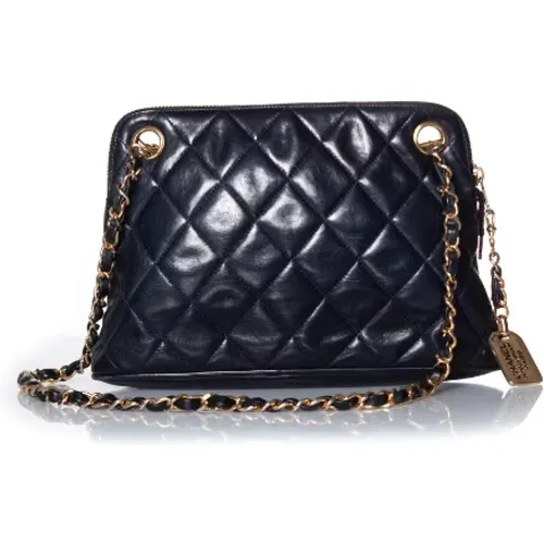 Pre-owned Leather chanel-bags , female, Sizes: ONE SIZE - Chanel Vintage - Modalova