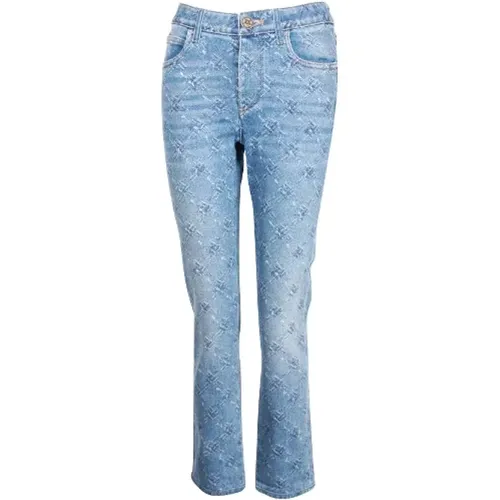 Pre-owned Cotton jeans , female, Sizes: XS - Chanel Vintage - Modalova