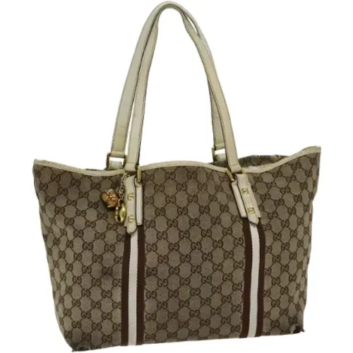 Pre-owned Canvas gucci-bags , female, Sizes: ONE SIZE - Gucci Vintage - Modalova