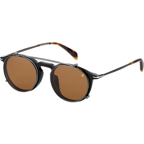 Black/ Sunglasses DB 1003/G/Cs , male, Sizes: 49 MM - Eyewear by David Beckham - Modalova