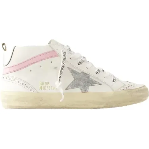 Leder sneakers , Damen, Größe: 37 EU - Golden Goose - Modalova