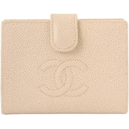 Pre-owned Leather wallets , female, Sizes: ONE SIZE - Chanel Vintage - Modalova