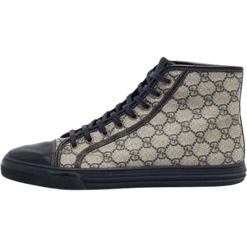 Pre-owned Beschichtetes Canvas sneakers - Gucci Vintage - Modalova