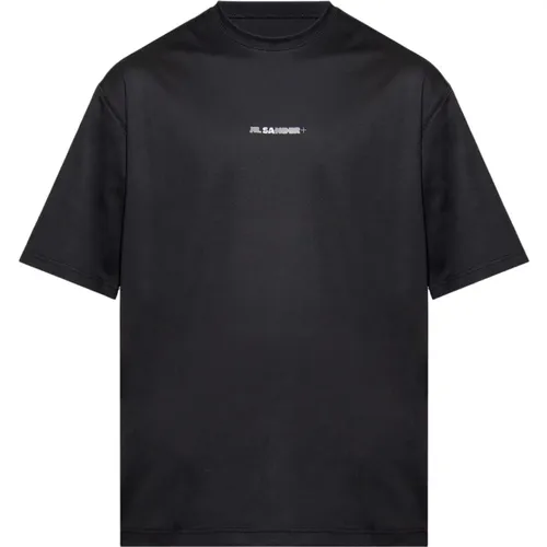 T-shirt with logo , male, Sizes: M, L, S, XL - Jil Sander - Modalova