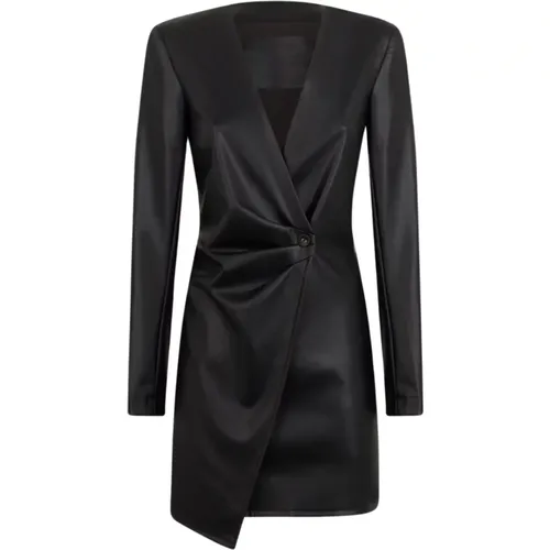 Faux Leather Dress , female, Sizes: XS - PATRIZIA PEPE - Modalova