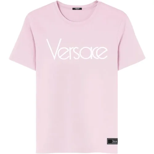 T-Shirts , Damen, Größe: XS - Versace - Modalova