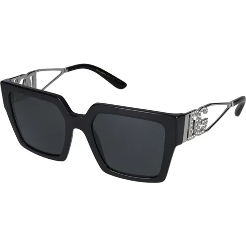 Stylische Sonnenbrille 0Dg4446B , Damen, Größe: 53 MM - Dolce & Gabbana - Modalova