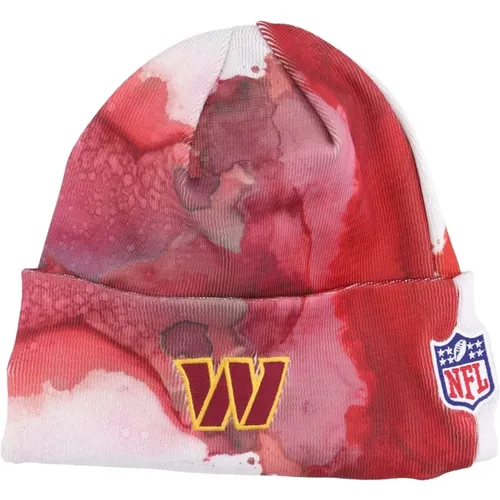 Washington Commanders NFL Knit Hat , male, Sizes: ONE SIZE - new era - Modalova