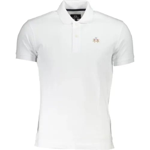 Slim Fit Polo with Contrast Details , male, Sizes: M, 3XL - LA MARTINA - Modalova