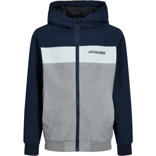 Sportliche Bomberjacke mit Kapuze - jack & jones - Modalova