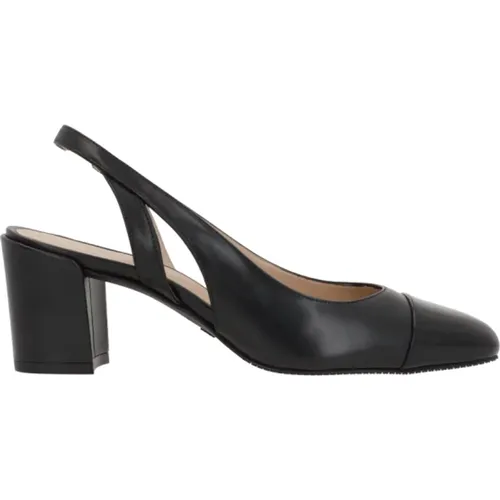 Schwarze Absatzschuhe , Damen, Größe: 38 1/2 EU - Stuart Weitzman - Modalova