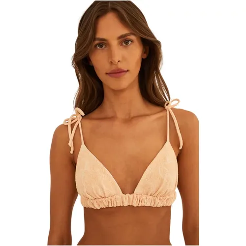 Sunrise Bikini Top Gelb , Damen, Größe: M - Undress Code - Modalova