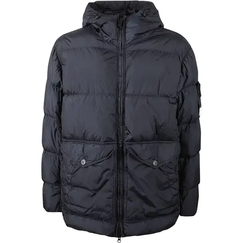 Warm Down Winter Jacket , male, Sizes: S, XL, L, M - Stone Island - Modalova